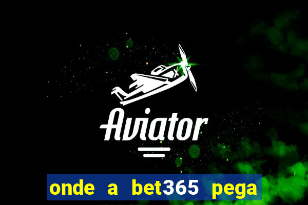 onde a bet365 pega as estatisticas